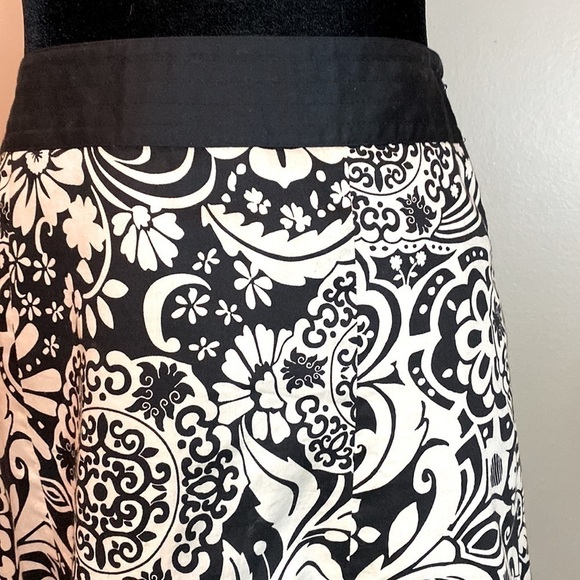 ANN Taylor paisley print midi skirt - Picture 2 of 9